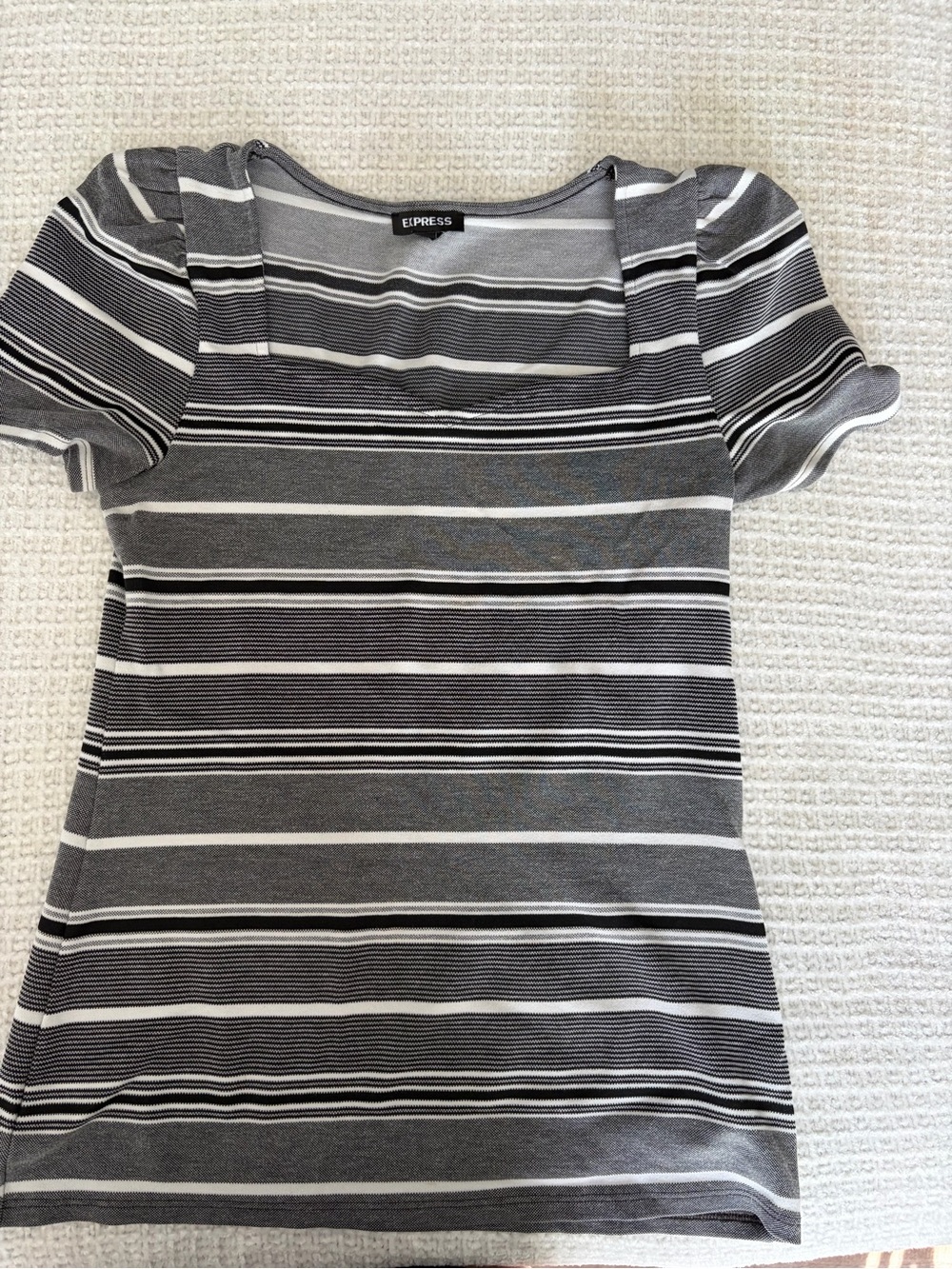 Express Dress Shirt with Shoulder Pads